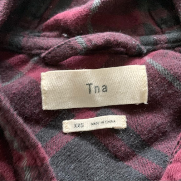 TNA Plaid Flannel Shirt - Picture 5 of 5